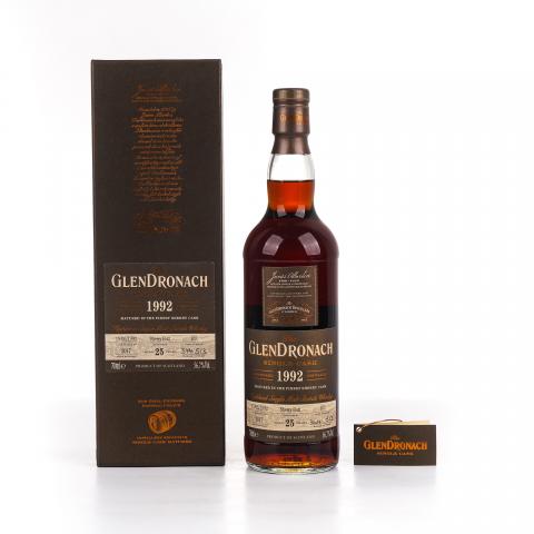 Glendronach 格兰多纳 25年 1992-2017 雪莉单桶#103