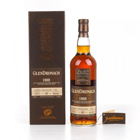 Glendronach 格兰多纳 26年 1989-2016 雪莉单桶#2662
