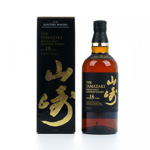 山崎 18年 金字黑标