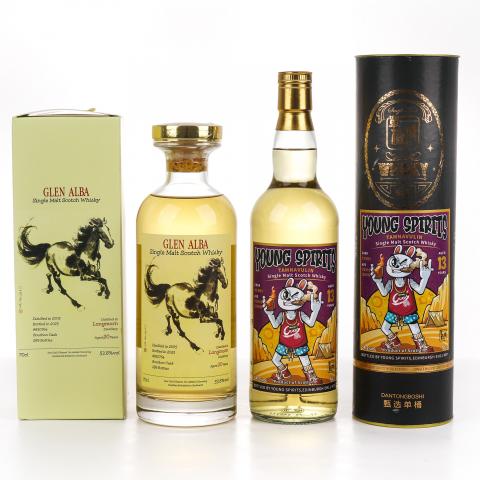 Longmorn 朗摩 20年 2005 一马当先/Tamnavulin 塔木岭 13年 2009 2瓶组