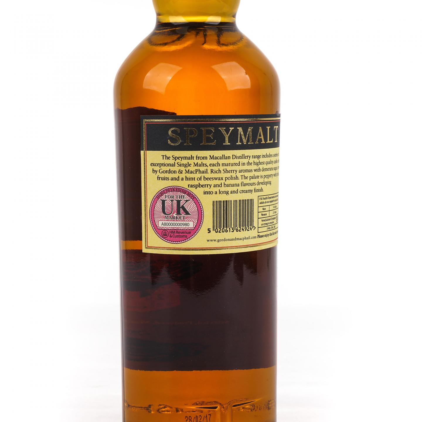 Speymalt 斯佩默 麦卡伦 1998-2017 GM