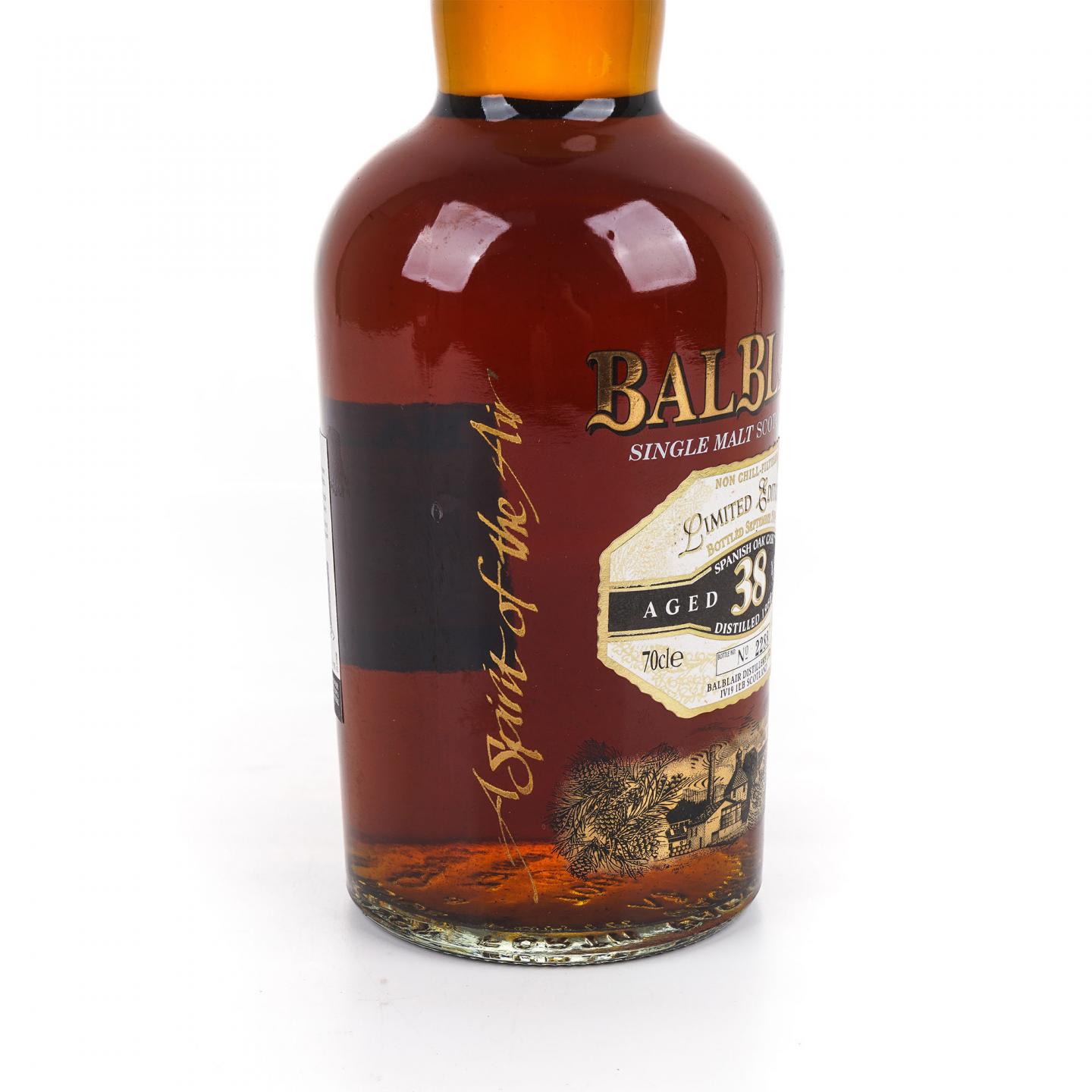 Balblair 巴布莱尔 38年 1966-2004 限量版