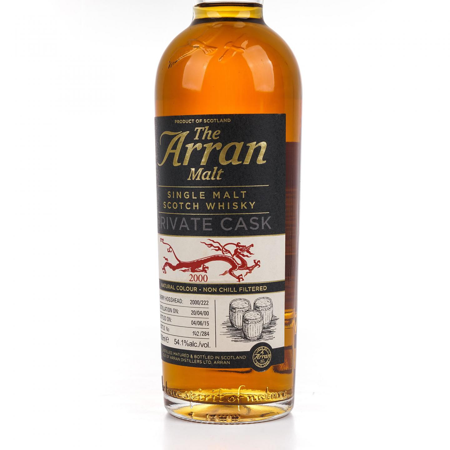 Arran 艾伦 2000-2015 Private Cask 雪莉桶#2000/222