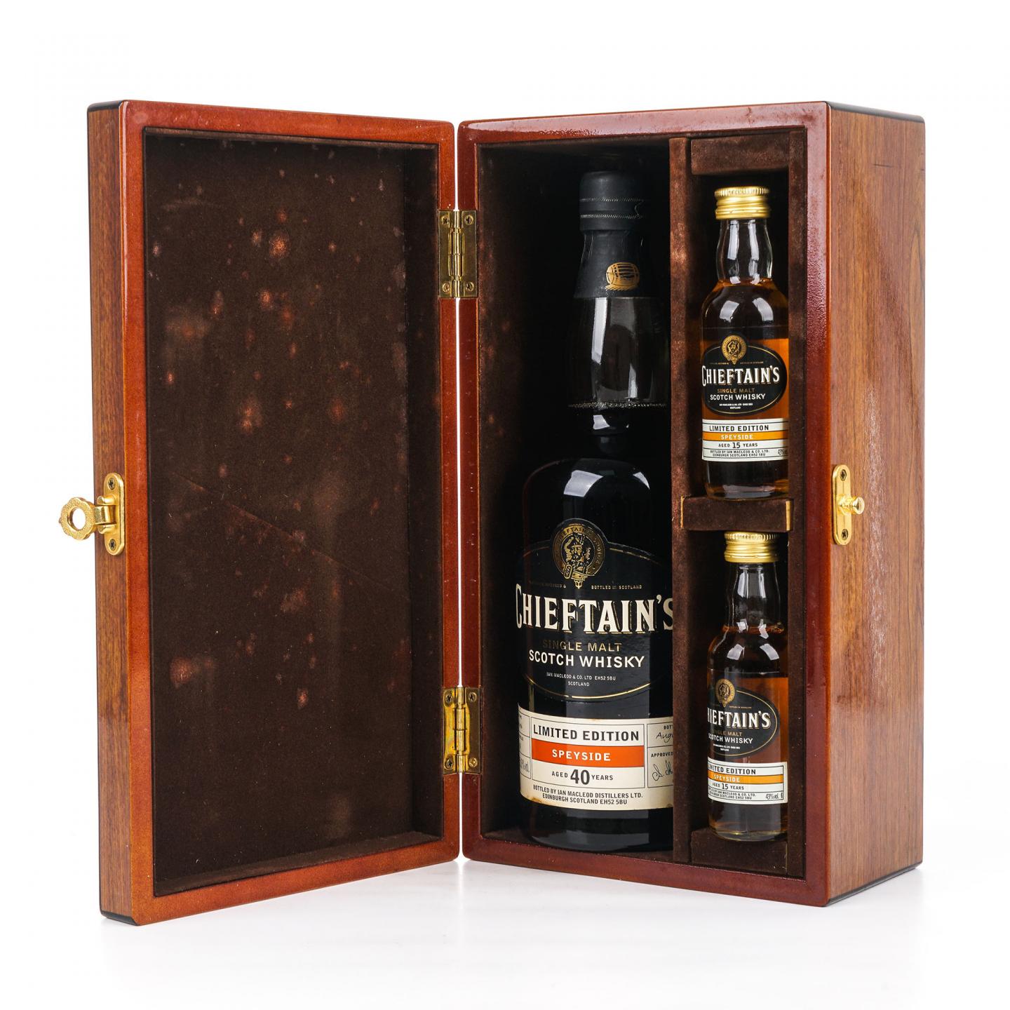 秘密斯佩塞 40年 2010 老酋长 IM 附加2支15年斯佩塞酒版