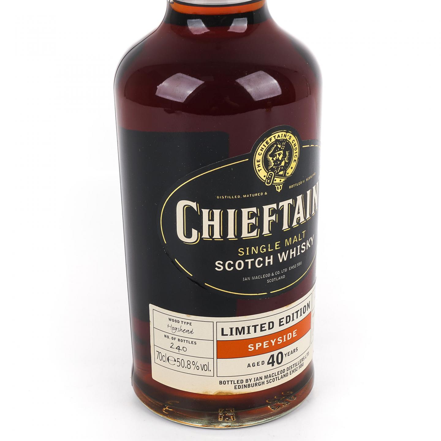 秘密斯佩塞 40年 2010 老酋长 IM 附加2支15年斯佩塞酒版