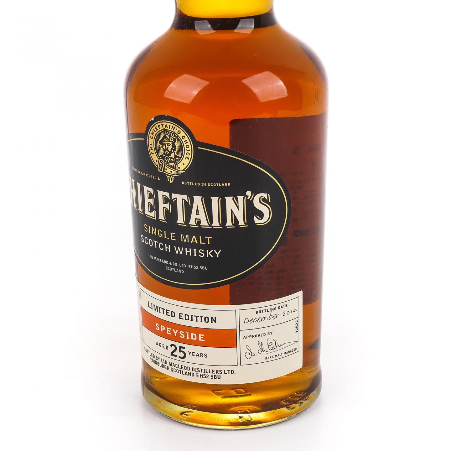 老酋长 Speyside 25年 2014 老酋长 IM