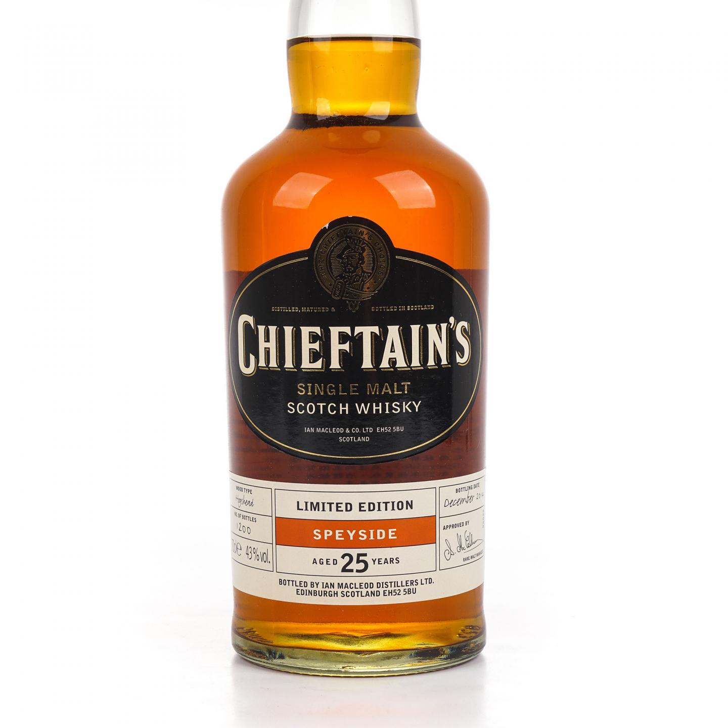 老酋长 Speyside 25年 2014 老酋长 IM