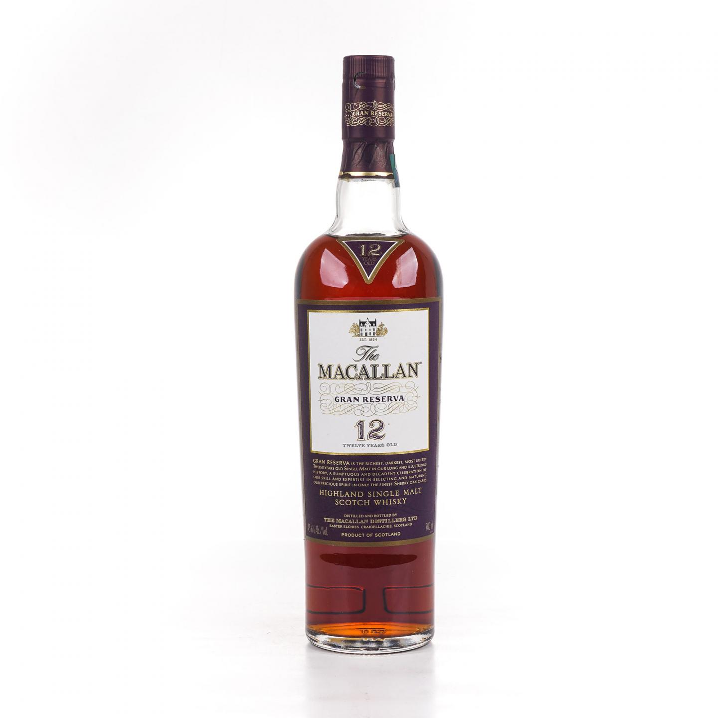 Macallan 麦卡伦 12年 紫钻 第四版