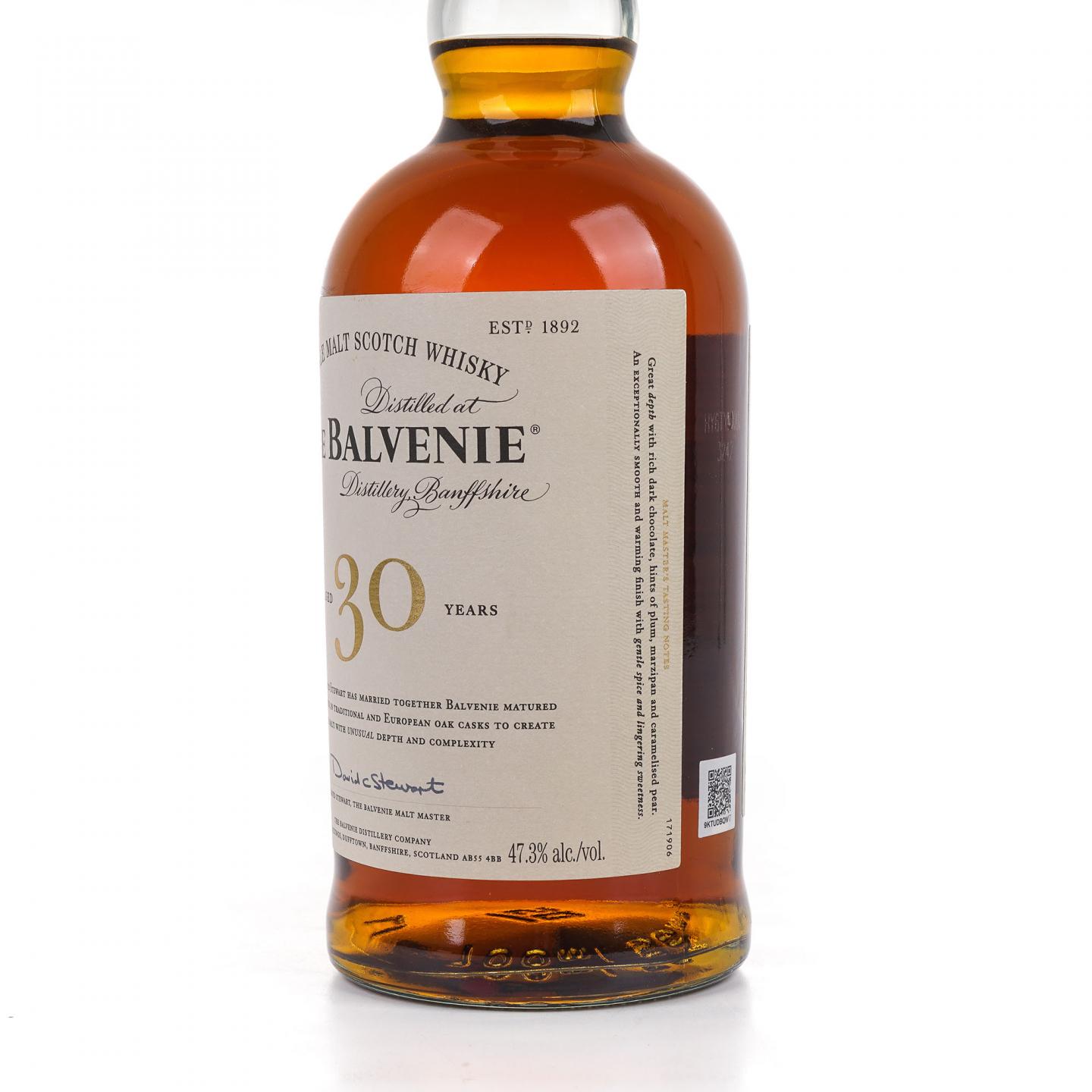 Balvenie 百富 30年 David Stewart 行货
