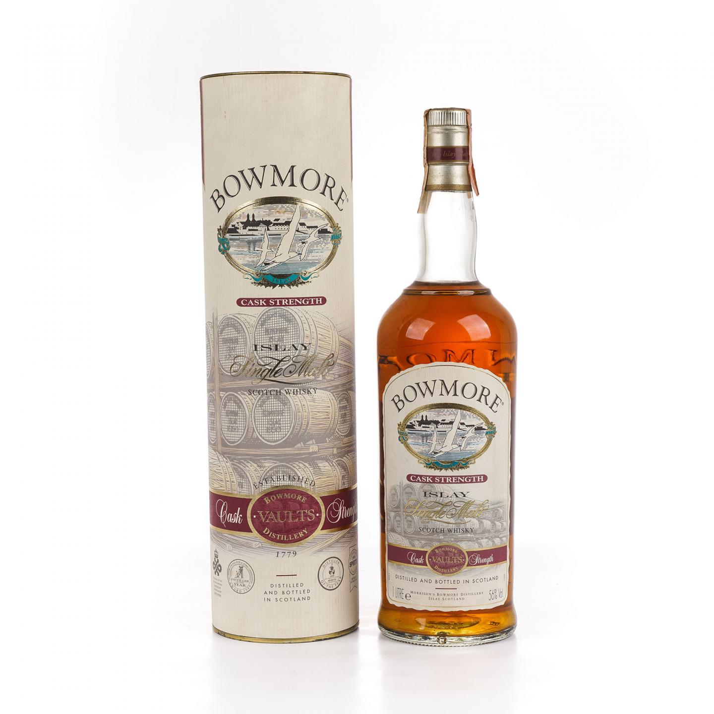 Bowmore 波摩 海鸥标 桶强 1L