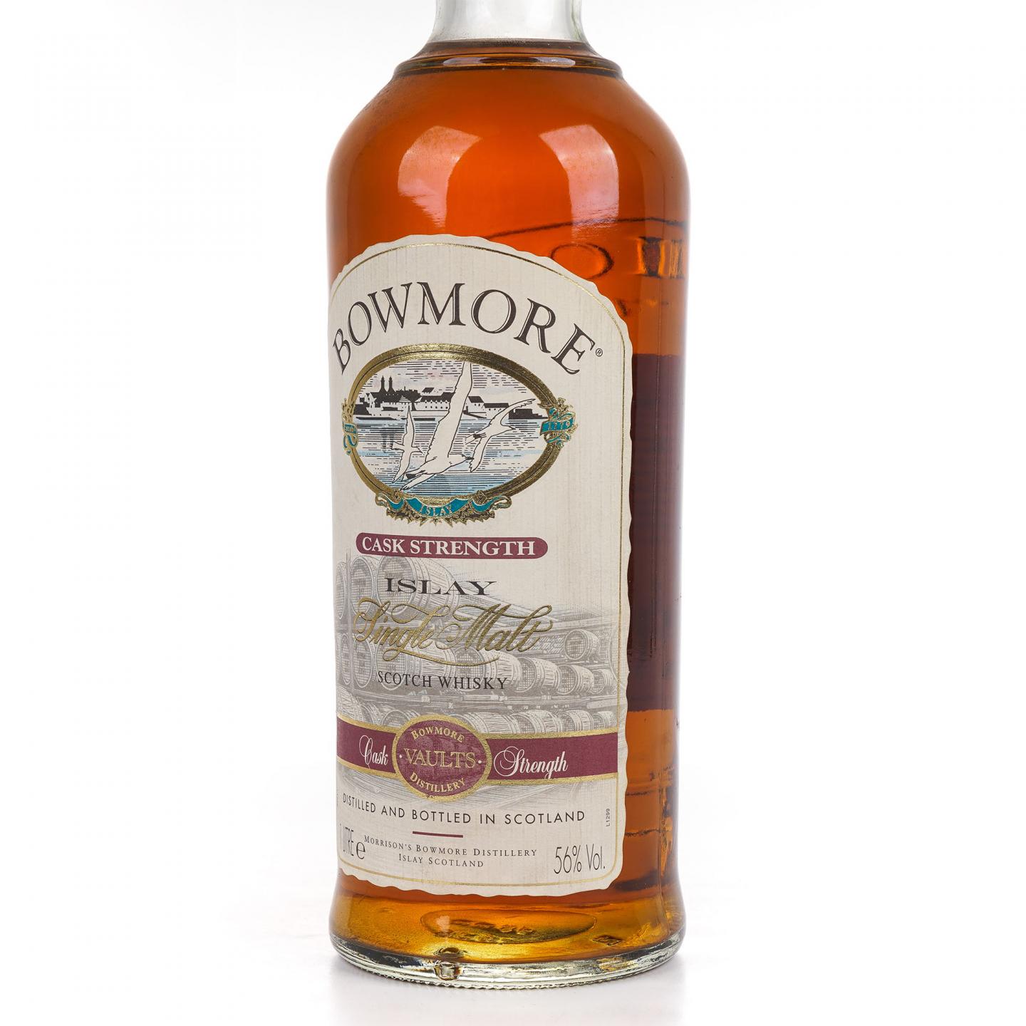 Bowmore 波摩 海鸥标 桶强 1L