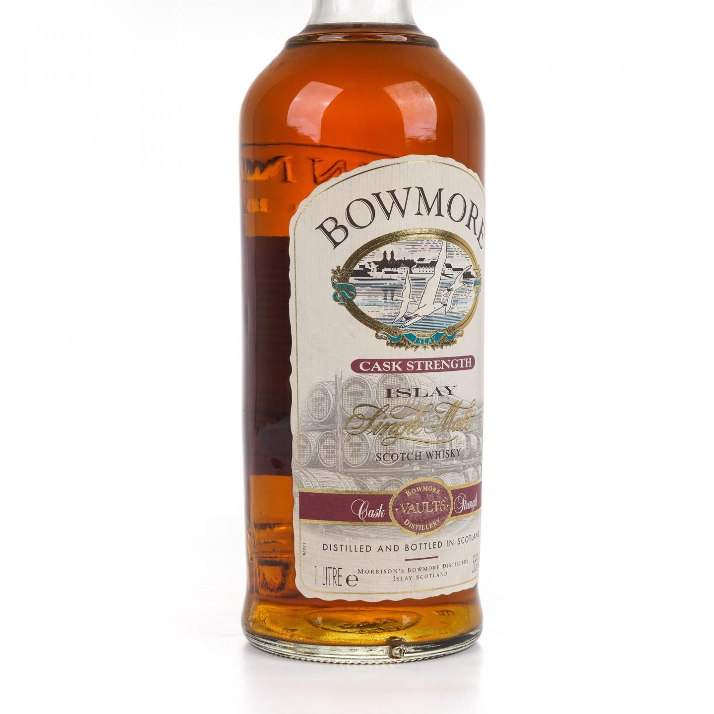 Bowmore 波摩 海鸥标 桶强 1L
