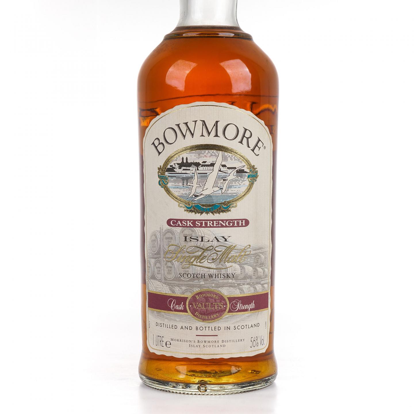 Bowmore 波摩 海鸥标 桶强 1L