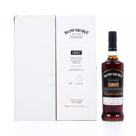 Bowmore 波摩 21年 1997-2019 CWS单桶 雪莉桶后熟 行货