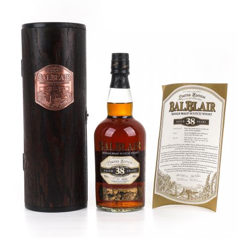 Balblair 巴布莱尔 38年 1966-2004 限量版