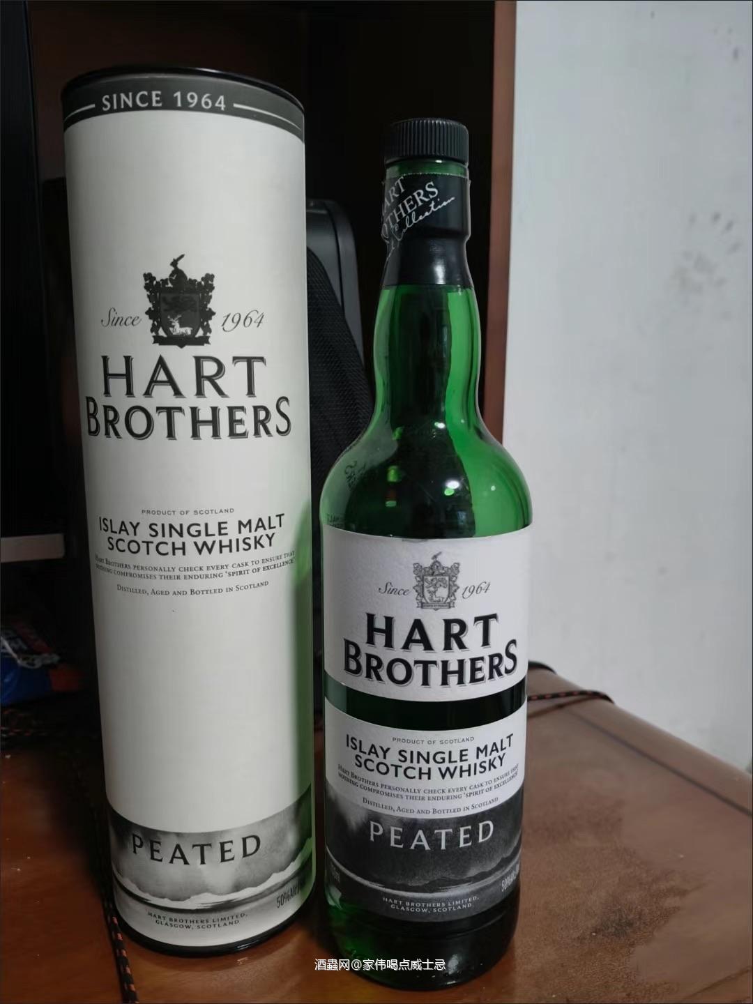 哈特兄弟重烟熏的一款威士忌