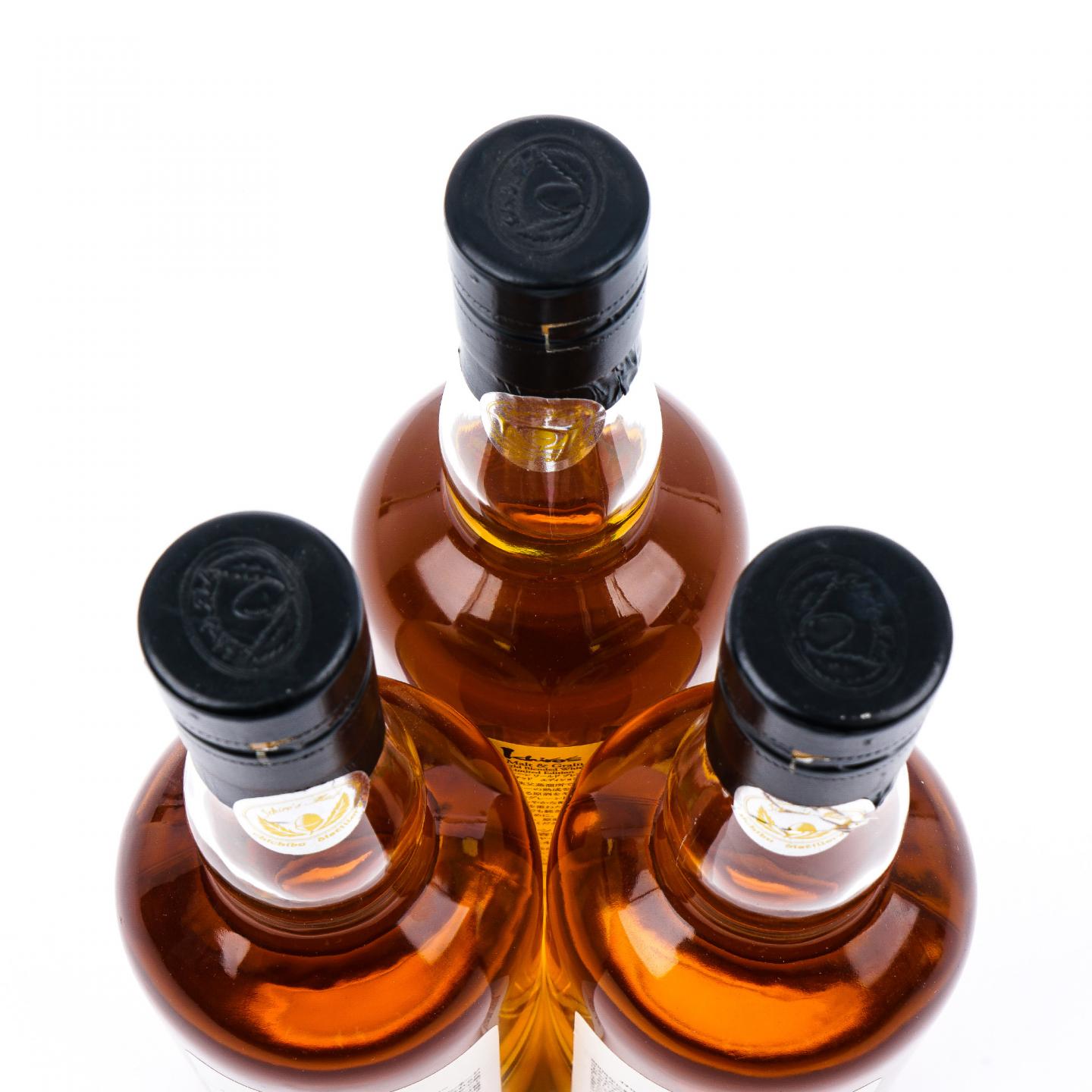 秩父 Ichiro's Malt & Grain 蓝叶 世界调和 3瓶组