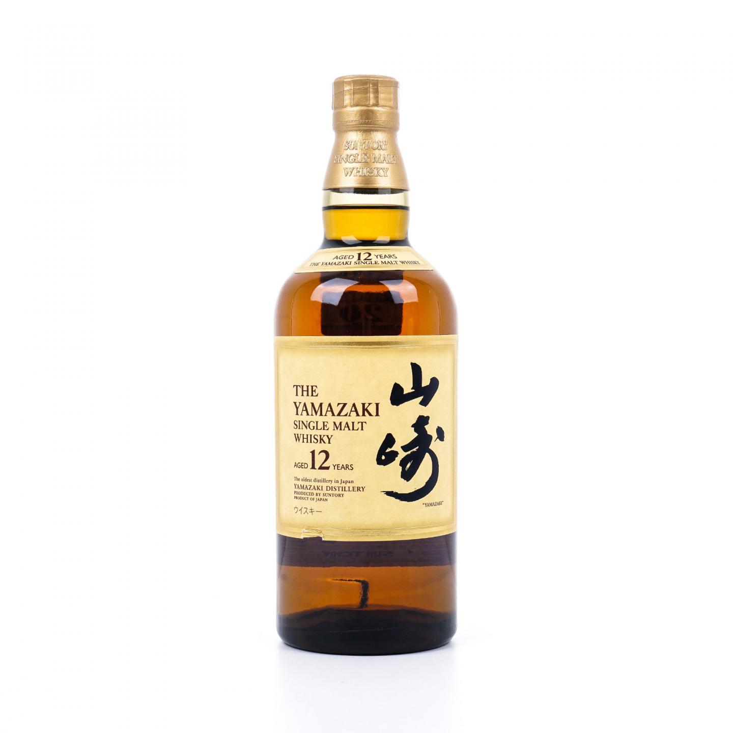 山崎 12年 Single Malt 金花盖
