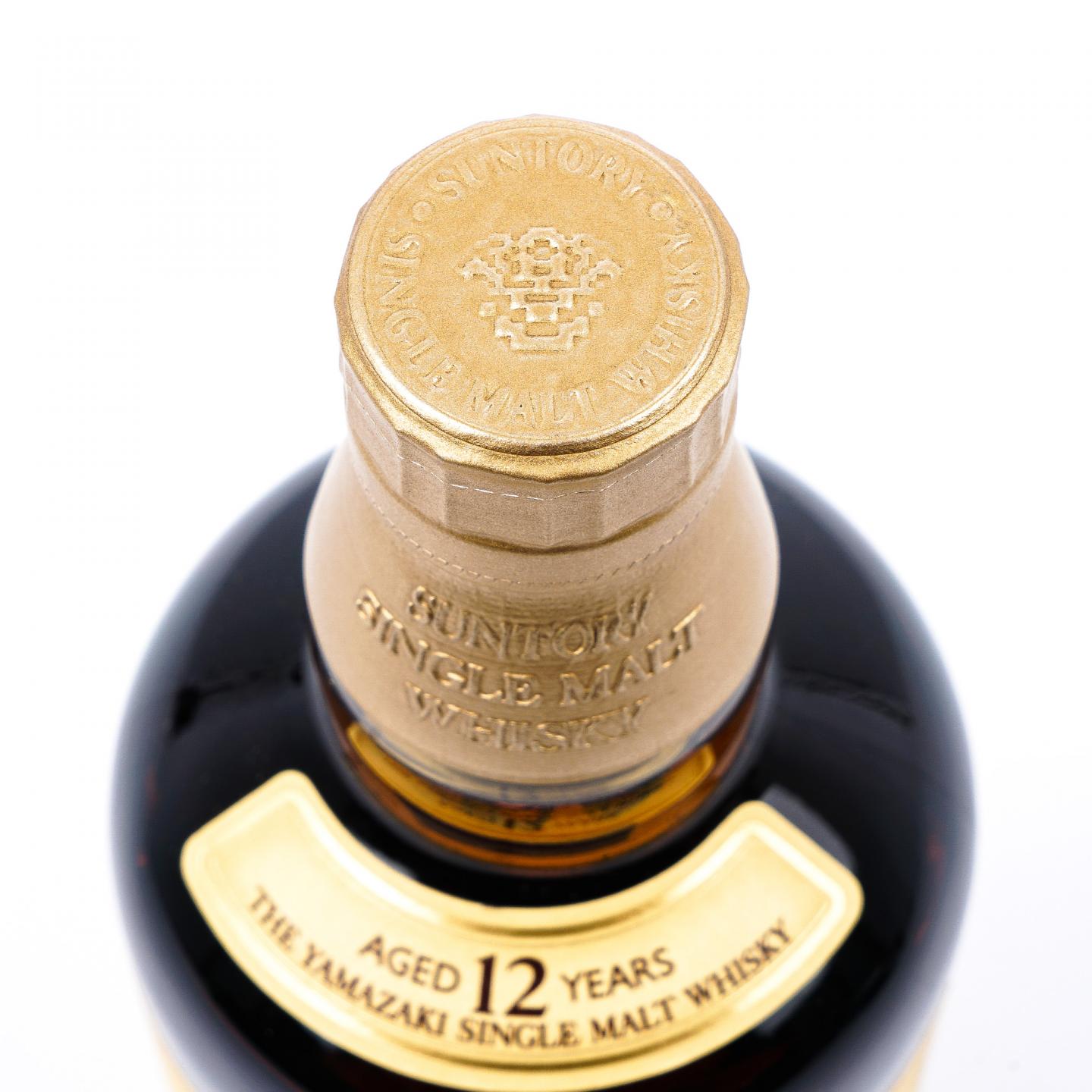 山崎 12年 Single Malt 金花盖