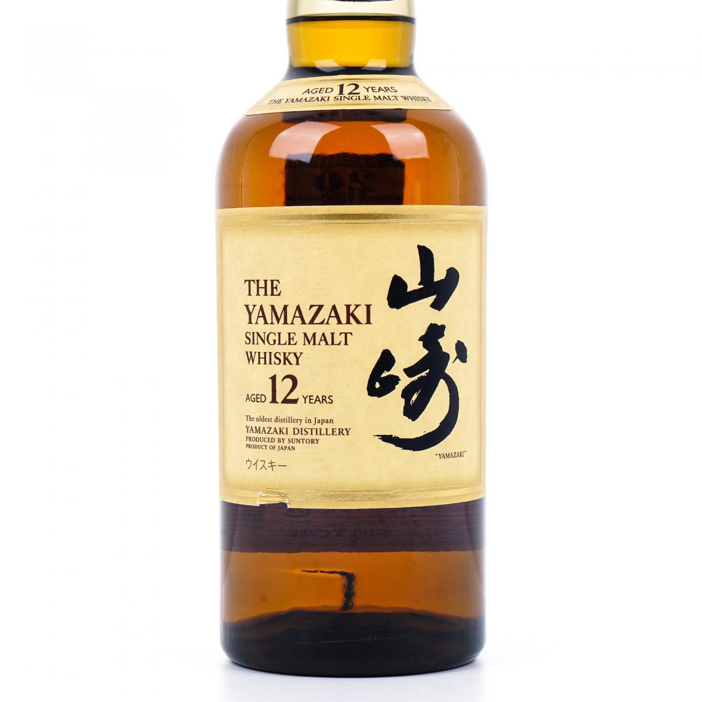 山崎 12年 Single Malt 金花盖
