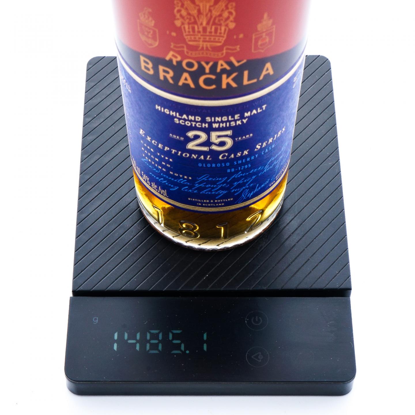 Royal Brackla 皇家布莱克拉 25年 2021 雪莉桶 ECS系列 行货