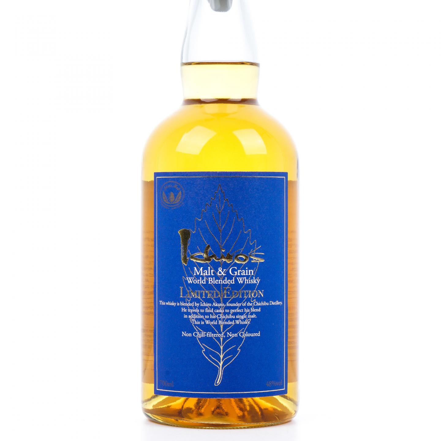 秩父 Ichiro's Malt & Grain 蓝叶 世界调和 48%Vol.