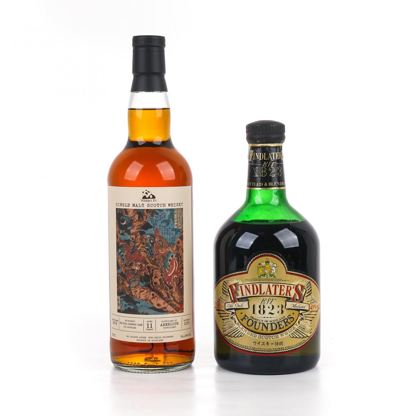 雅伯莱 11年 2014/Findlater’s 芬德拉特 FOUNDERS 特级 700+750ml 2瓶组