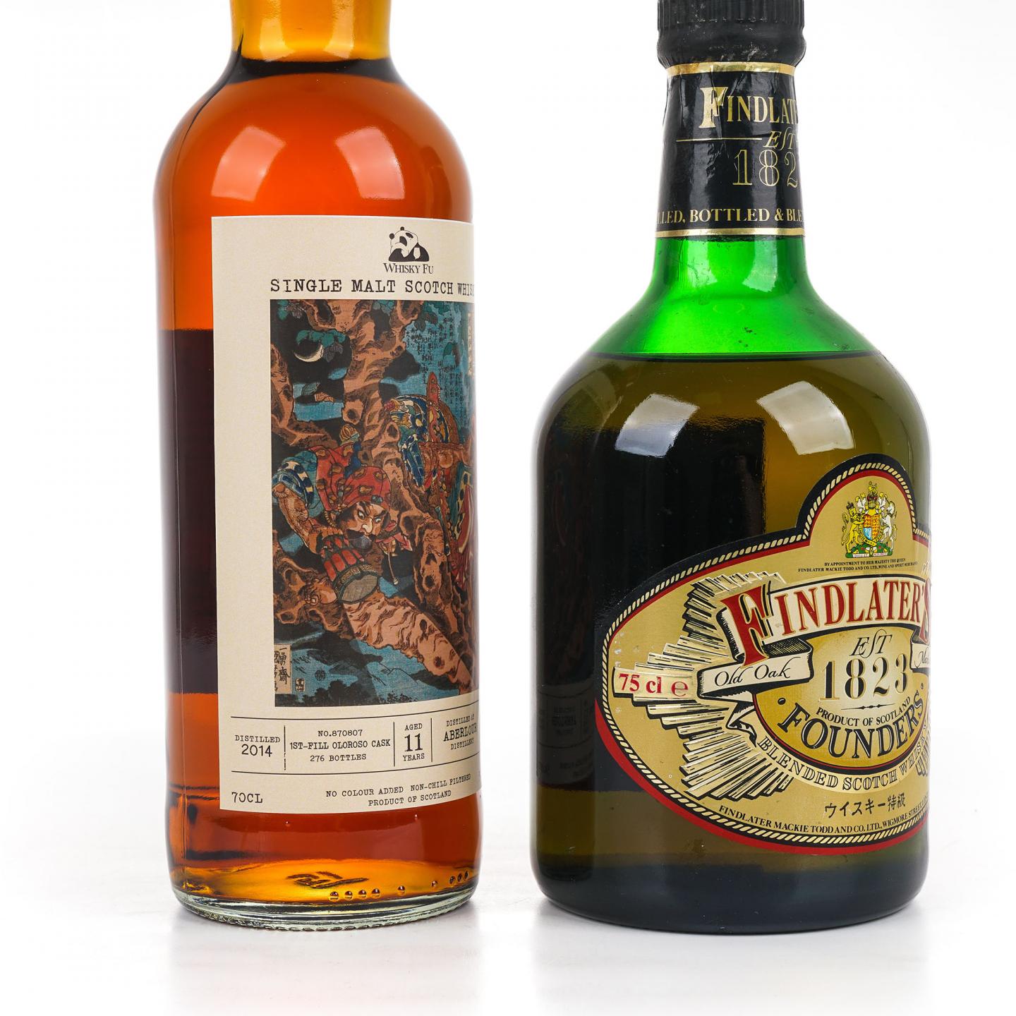 雅伯莱 11年 2014/Findlater’s 芬德拉特 FOUNDERS 特级 700+750ml 2瓶组