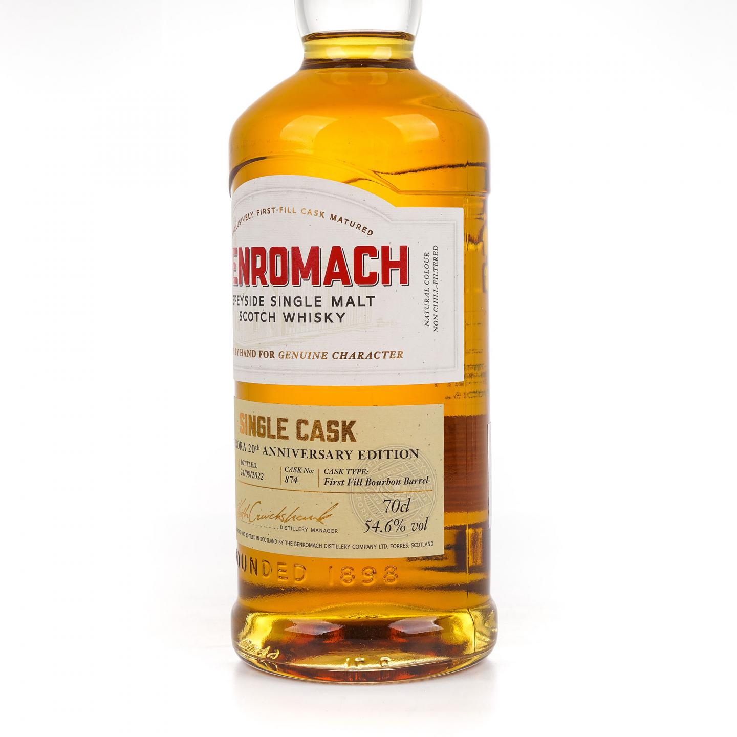 Benromach 本诺曼克 2002-2022 Bar Brora 20周年限定