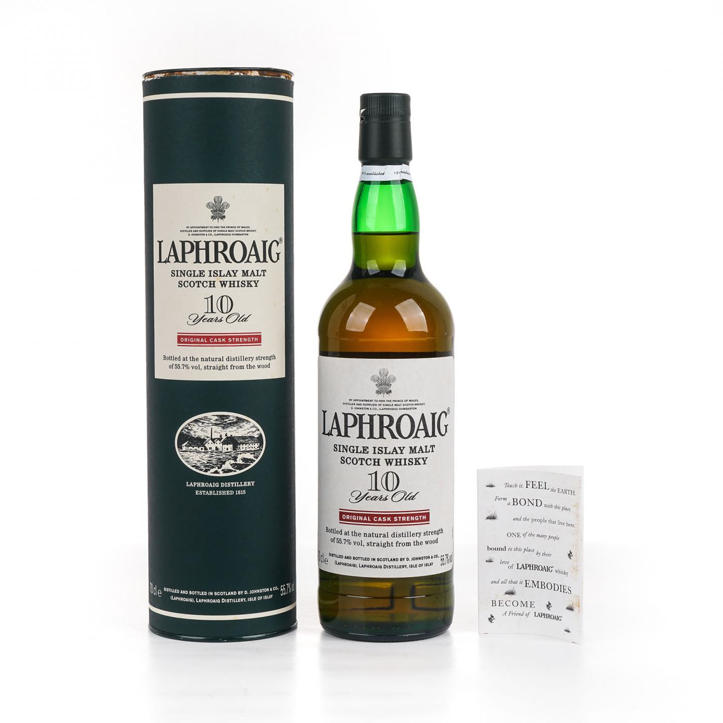 Laphroaig 拉弗格 10年 桶强 小红标 55.7%