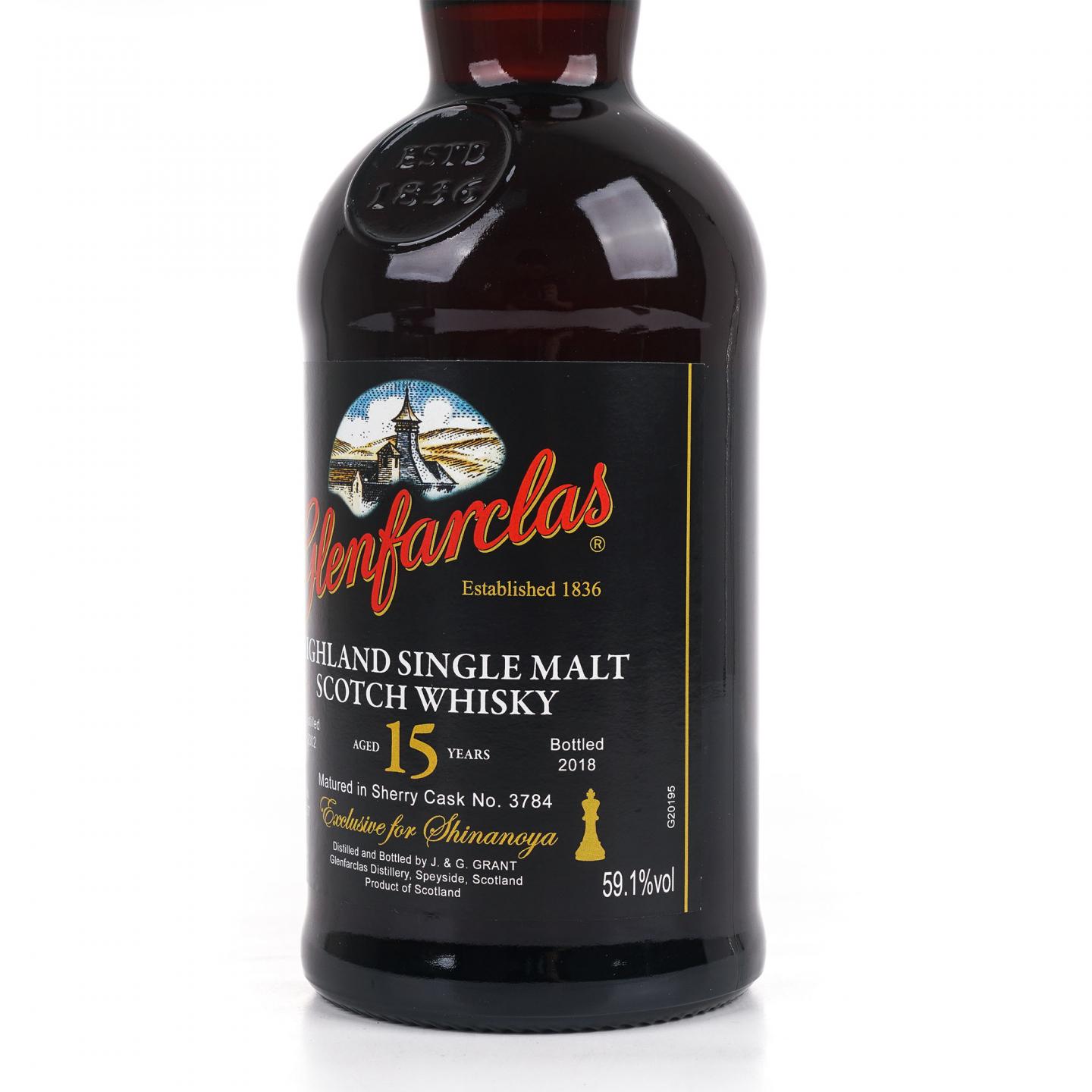 Glenfarclas 格兰花格 15年 2002-2018 雪莉桶#3784