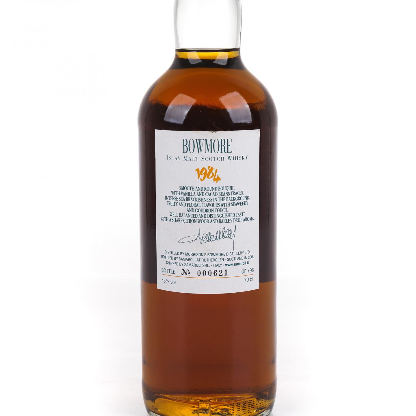 Bowmore 波摩 1984 Samaroli