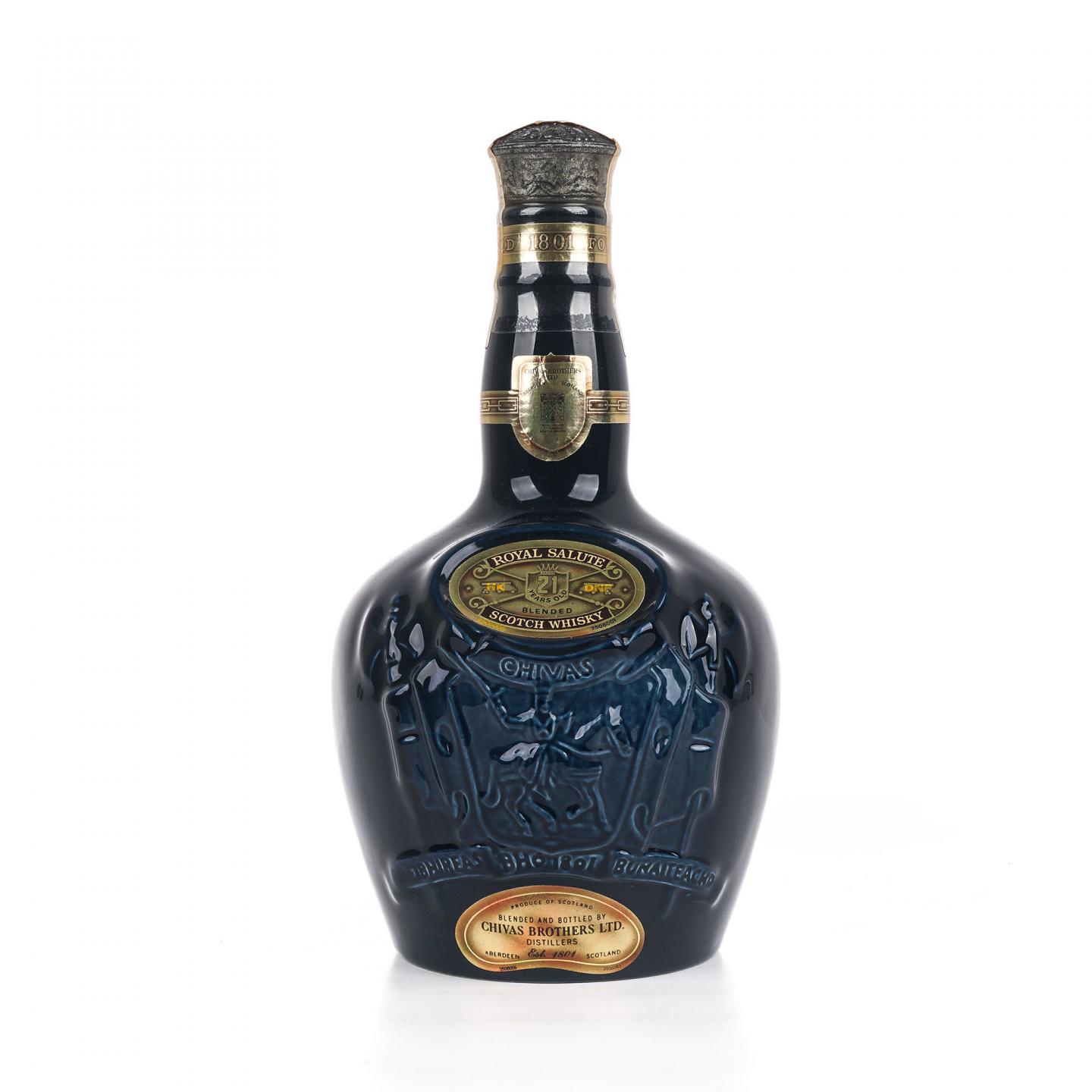 Royal Salute 21年 Chivas Brothers 蓝瓷瓶