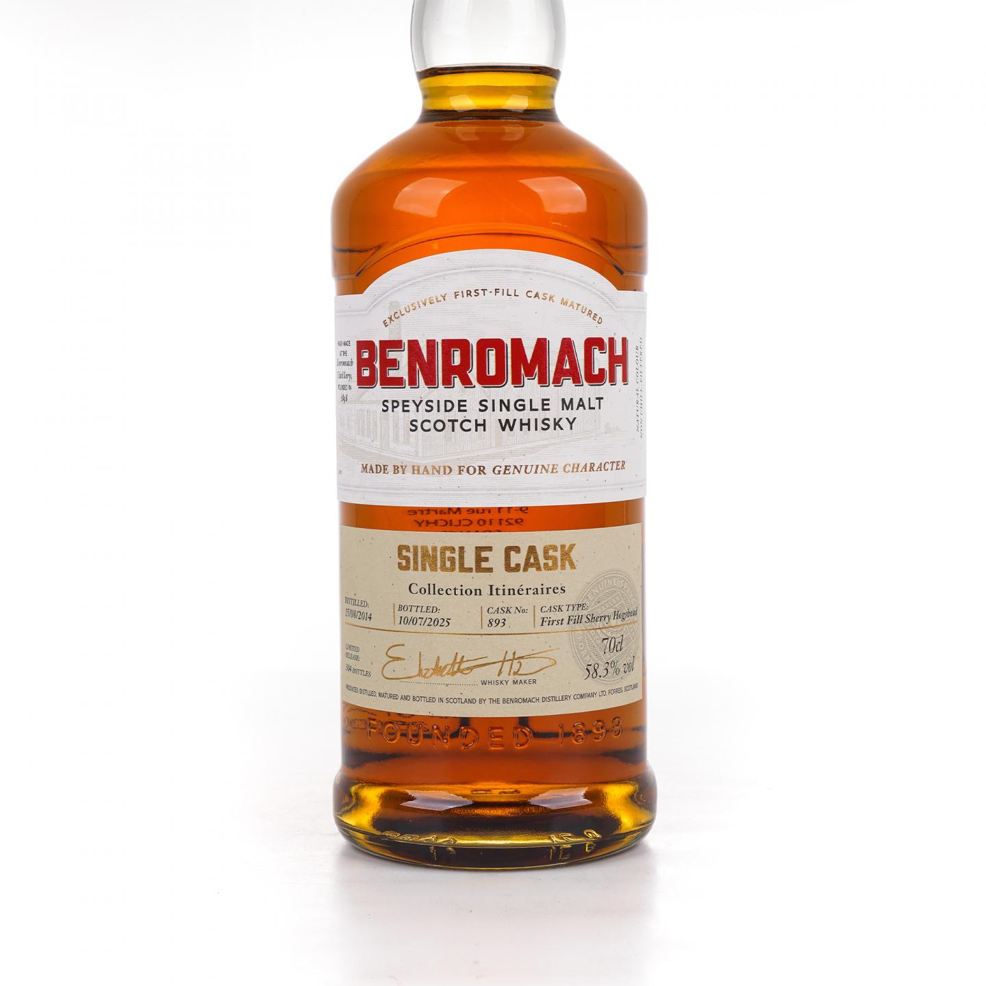 Benromach 本诺曼克 2014-2025 单桶#893