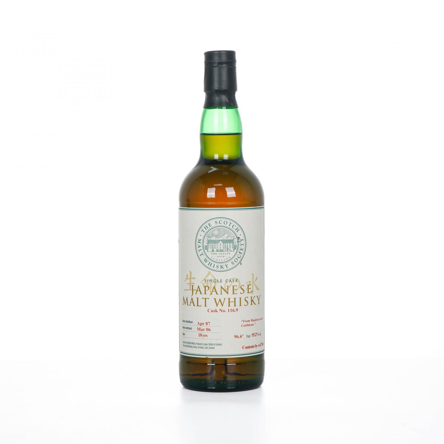 SMWS 116.9 余市 18年 1987-2006 单桶