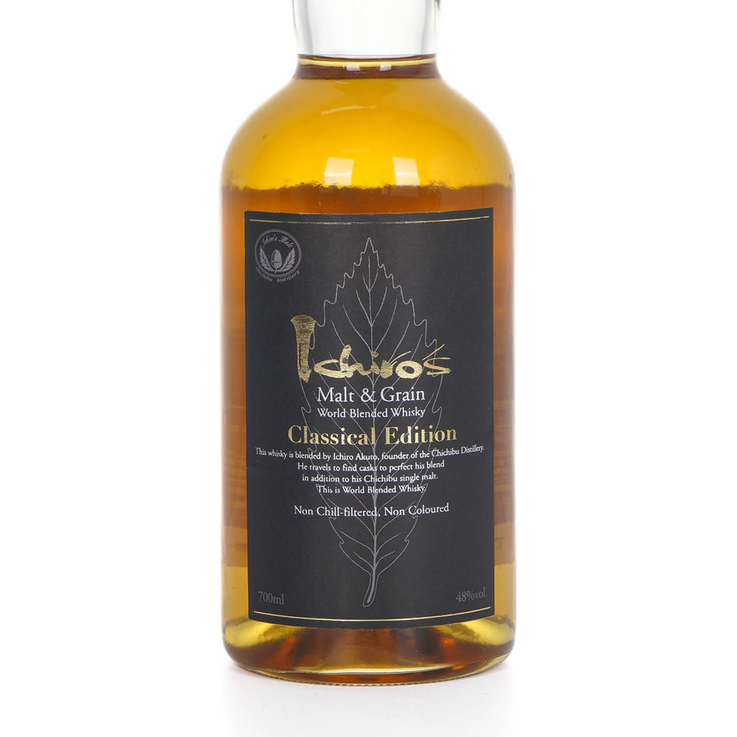 秩父 黑叶 Ichiro’s Malt & Grain Classical Edition 700ml