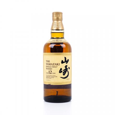 山崎 12年 Single Malt 金花盖