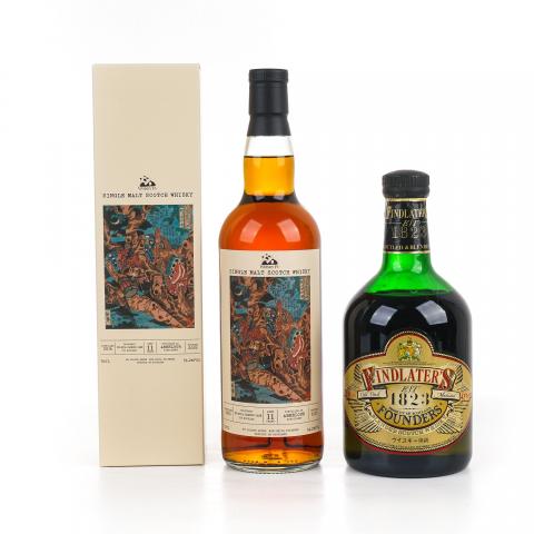 雅伯莱 11年 2014/Findlater’s 芬德拉特 FOUNDERS 特级 700+750ml 2瓶组