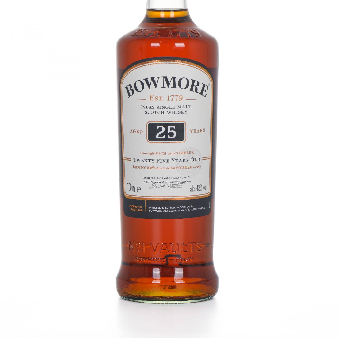 Bowmore 波摩 25年 单一麦芽