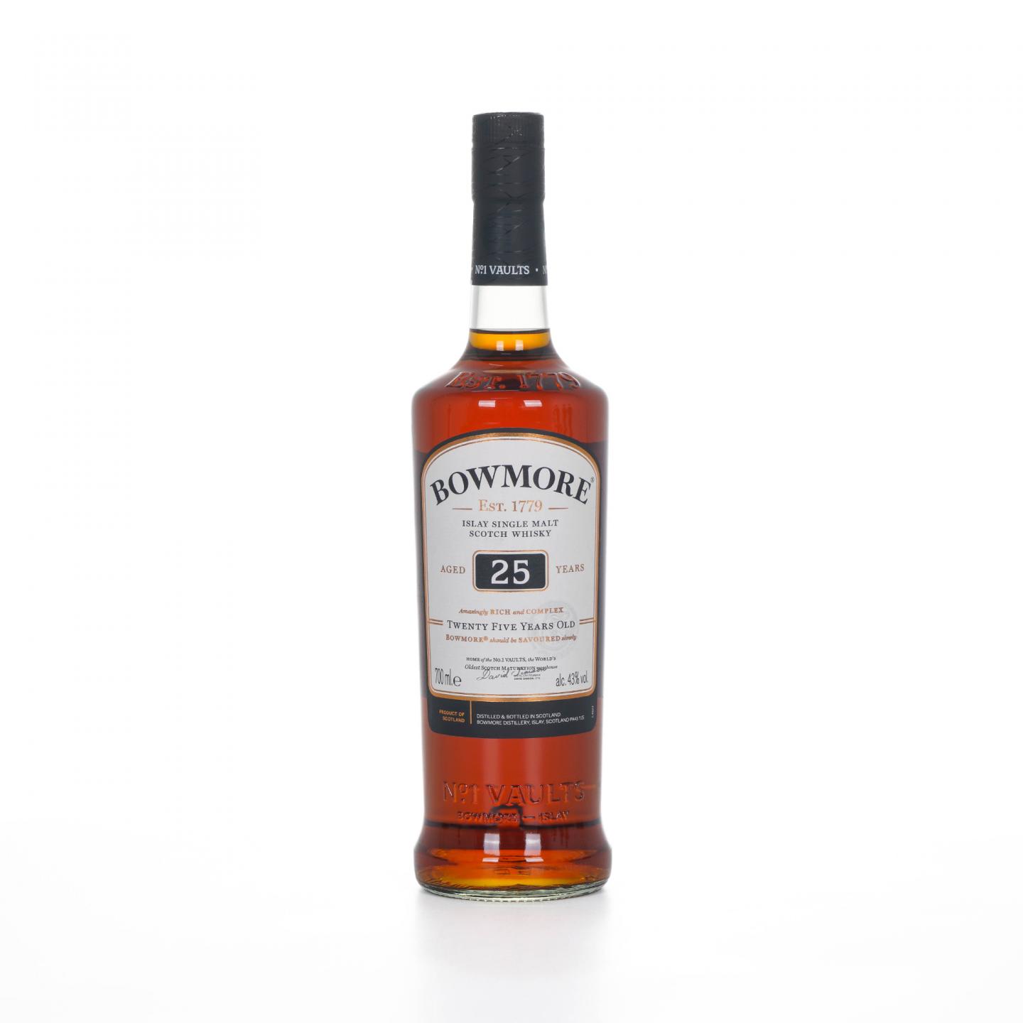 Bowmore 波摩 25年 单一麦芽 43%