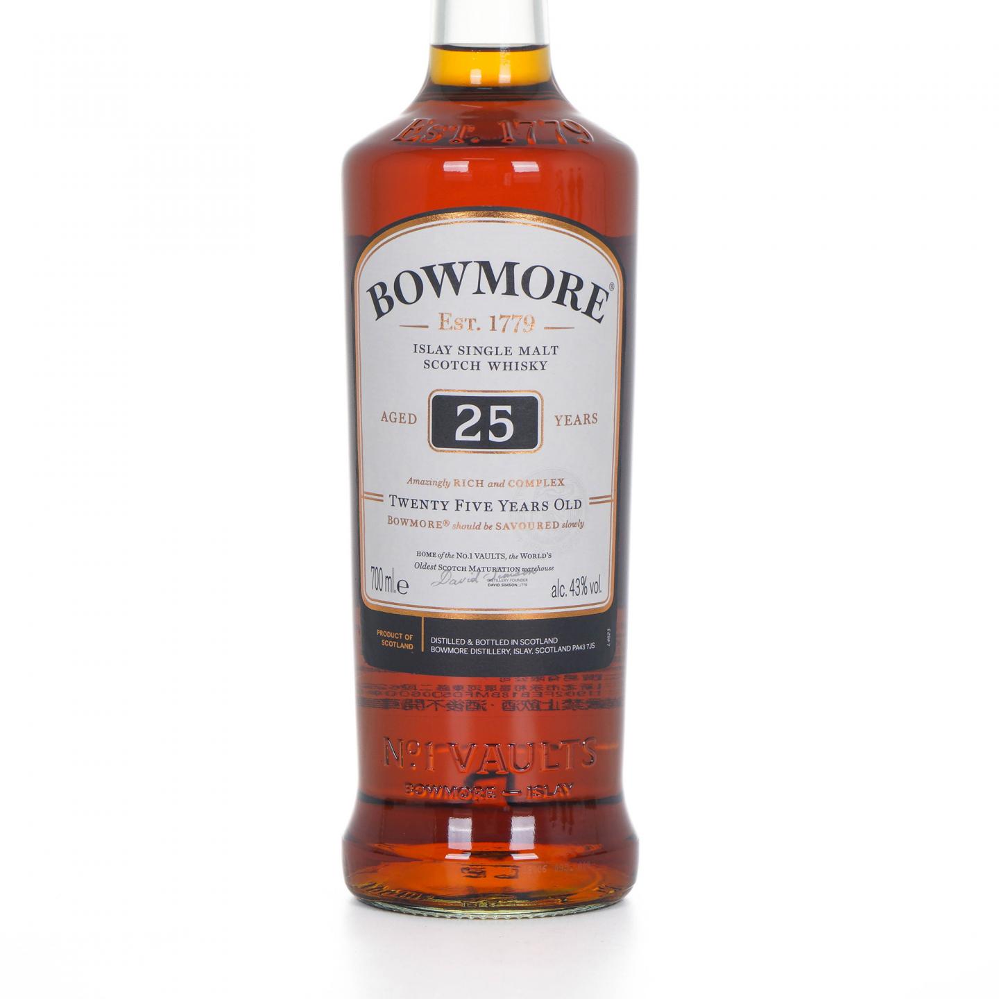 Bowmore 波摩 25年 单一麦芽 700ml
