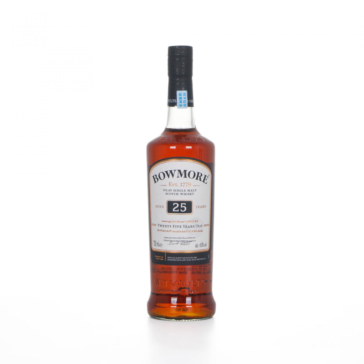 Bowmore 波摩 25年 单一麦芽 700ML