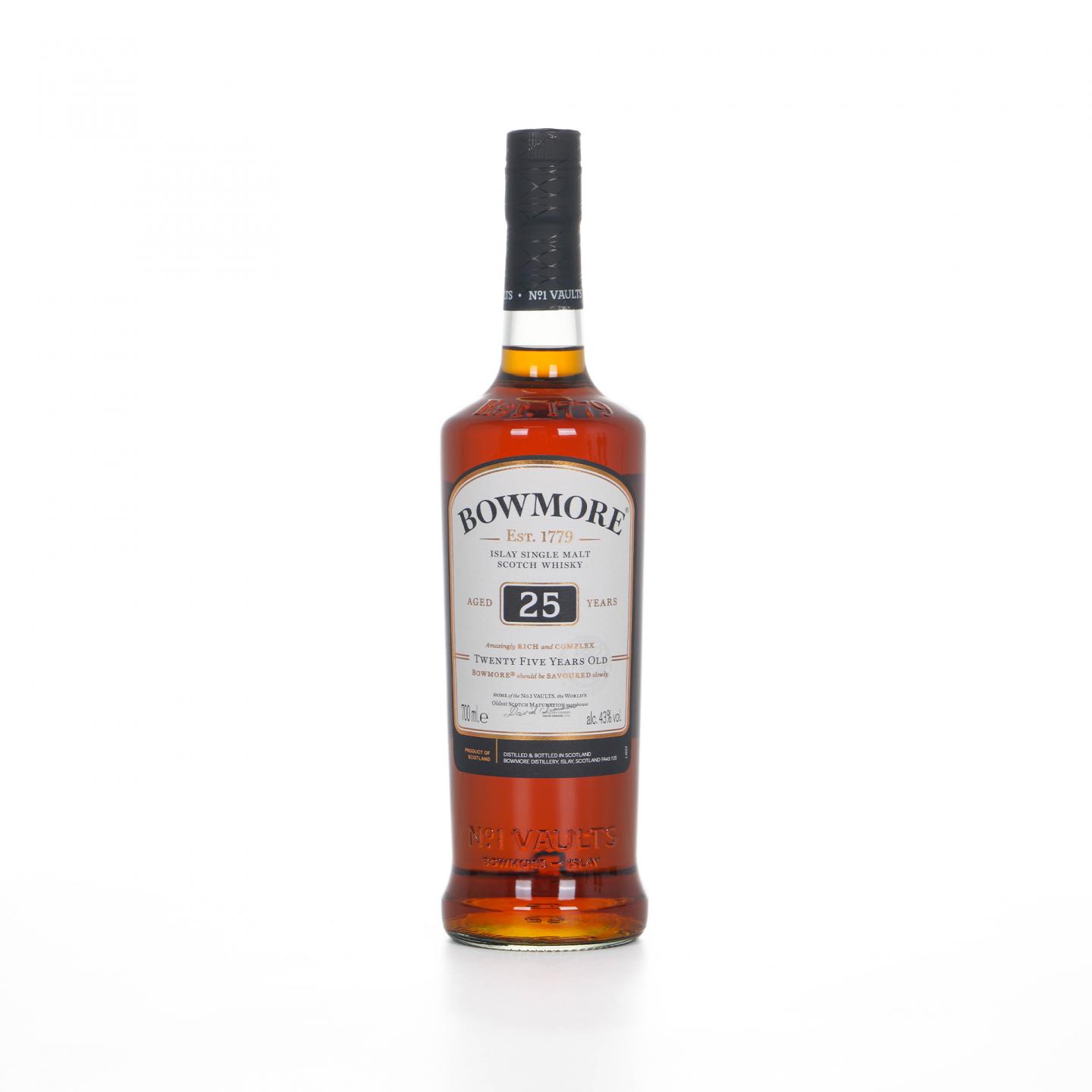 Bowmore 波摩 25年 单一麦芽 43%Vol.