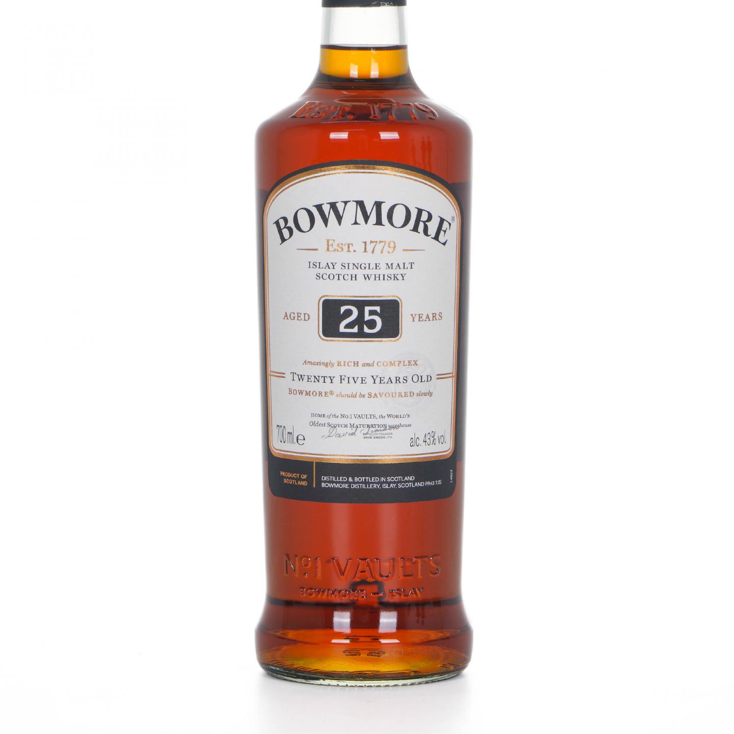 Bowmore 波摩 25年 单一麦芽 43%Vol.