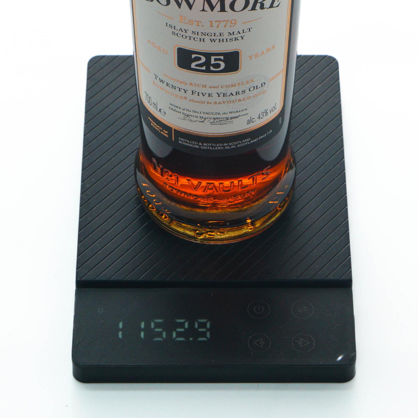 Bowmore 波摩 25年 单一麦芽 43%Vol.