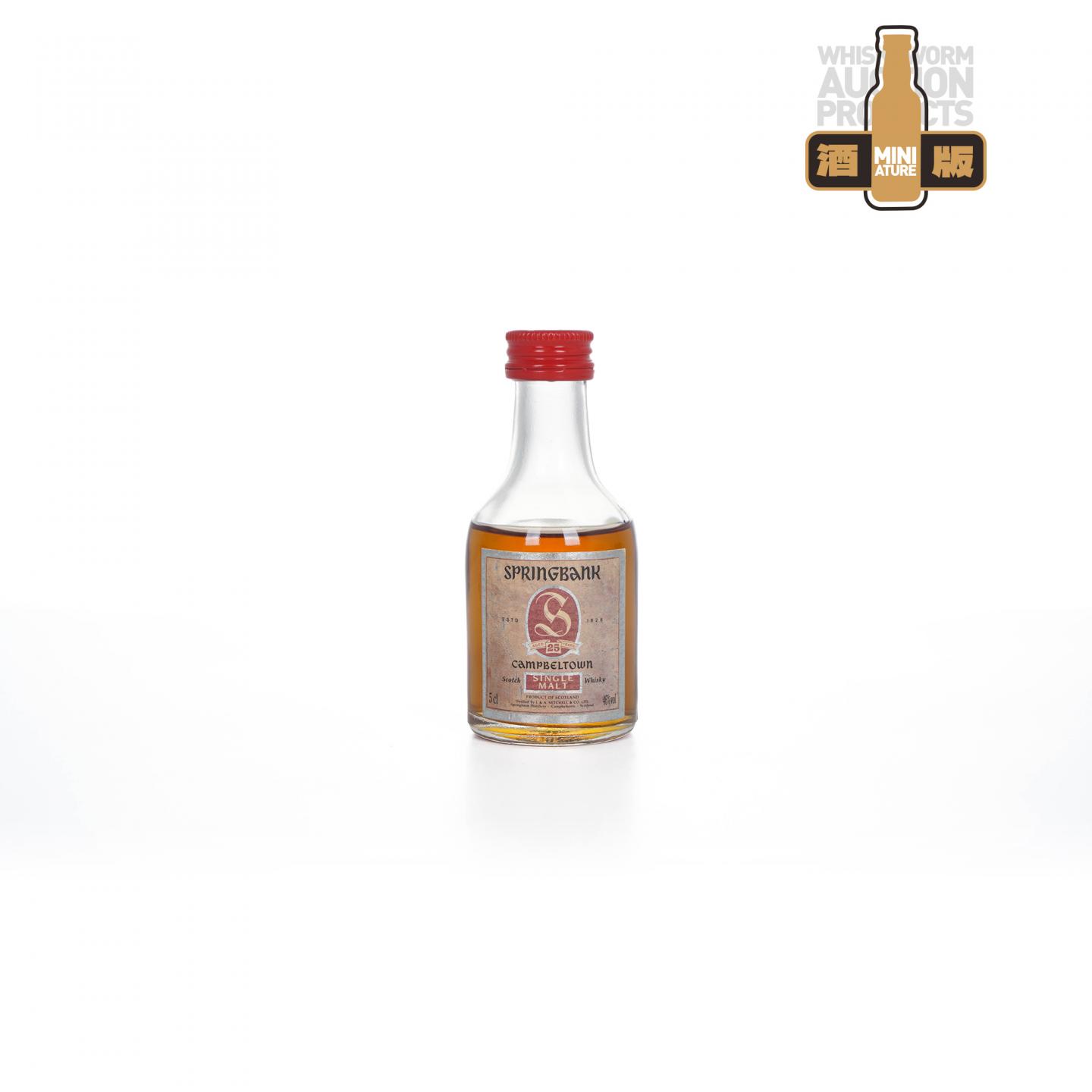 【酒版】Springbank 云顶 25年 46% 50ml