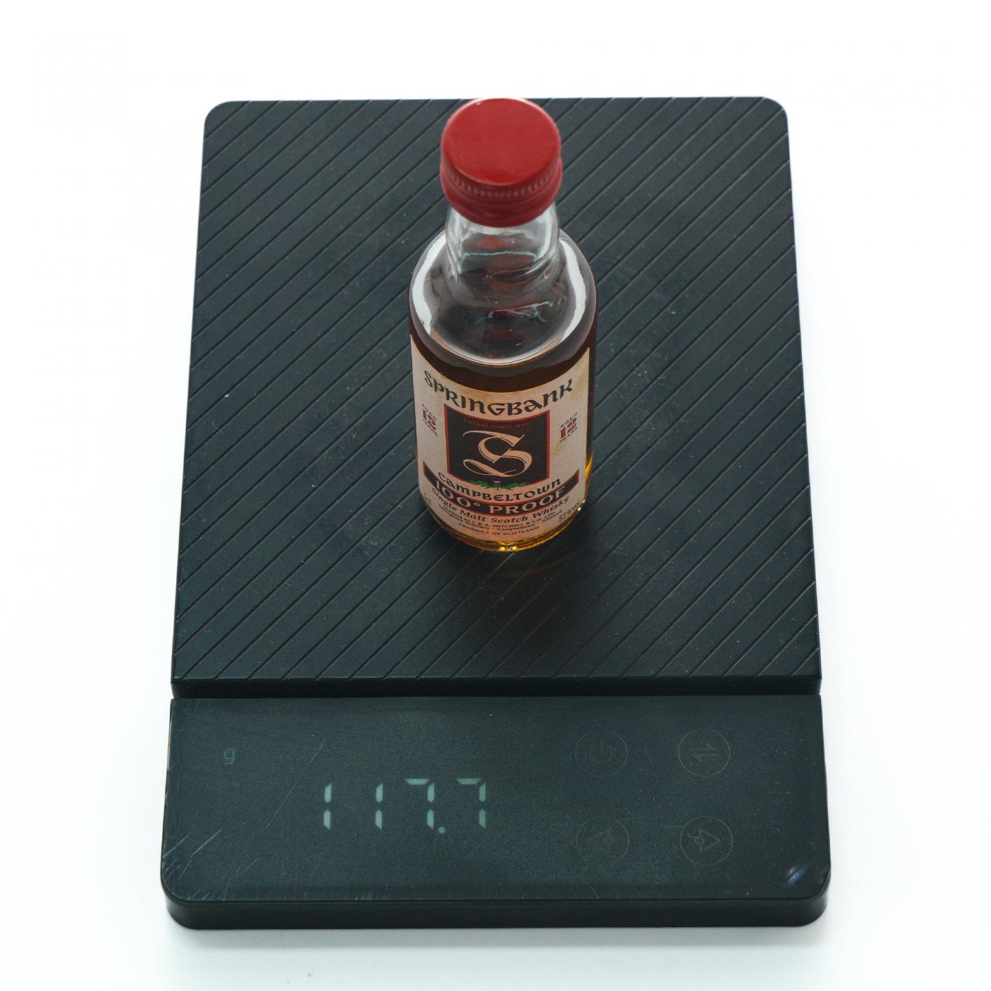 【酒版】Springbank 云顶 12年 绿色蓟叶标 100proof 57度版本 50ml