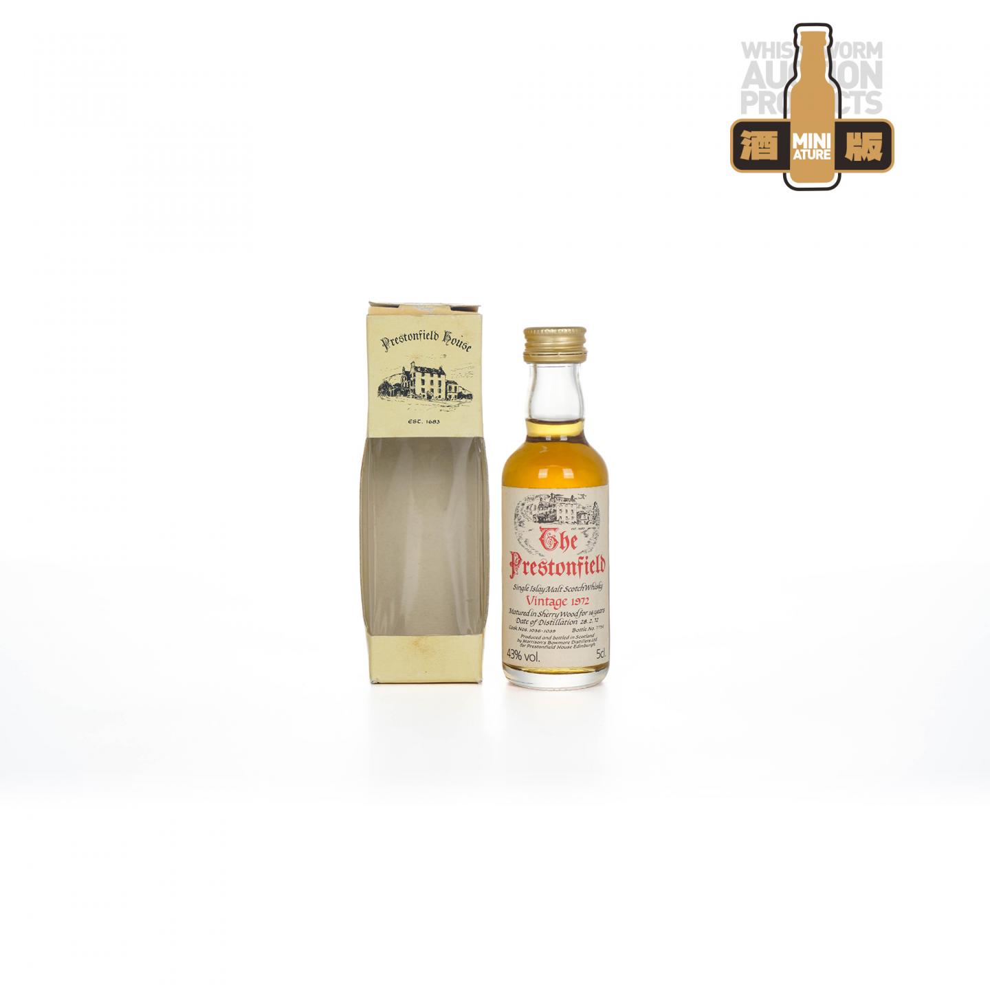【酒版】Bowmore 波摩 16年 1972 Prestonfield 50ml
