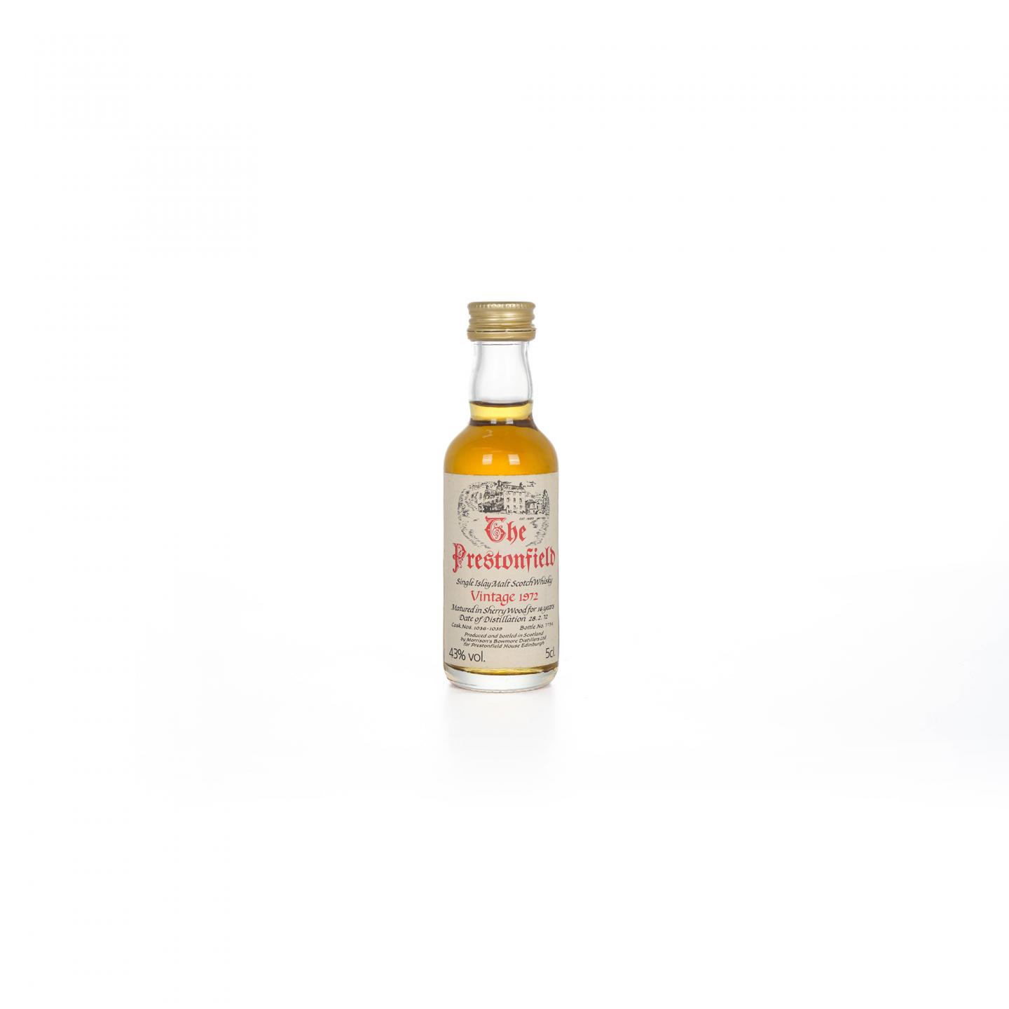 【酒版】Bowmore 波摩 16年 1972 Prestonfield 50ml