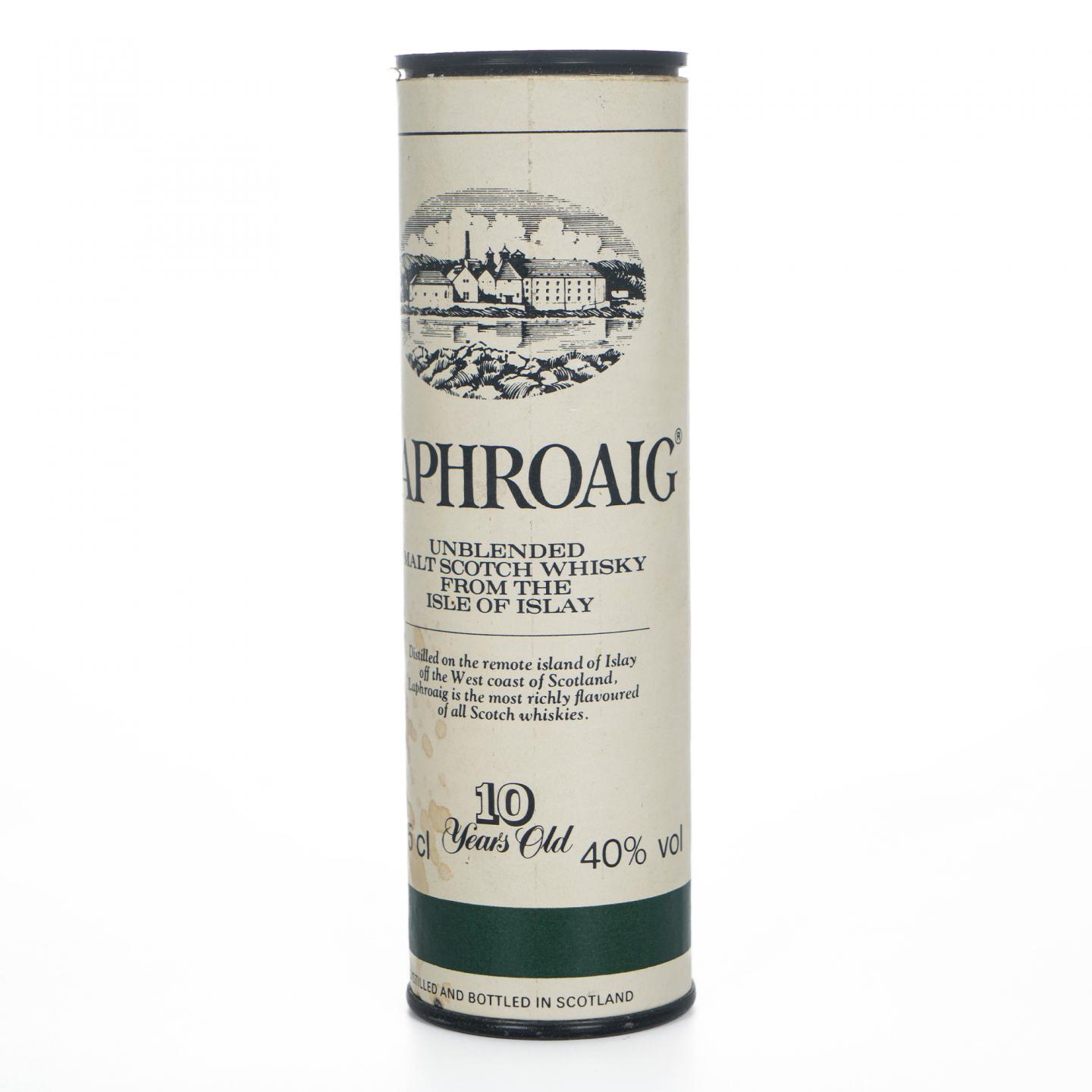 【酒版】Laphroaig 拉弗格 10年 Unblended 80年代 50ml